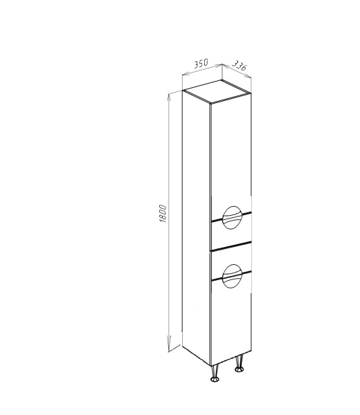 Пенал Bellezza Альфа 35 4628804110044